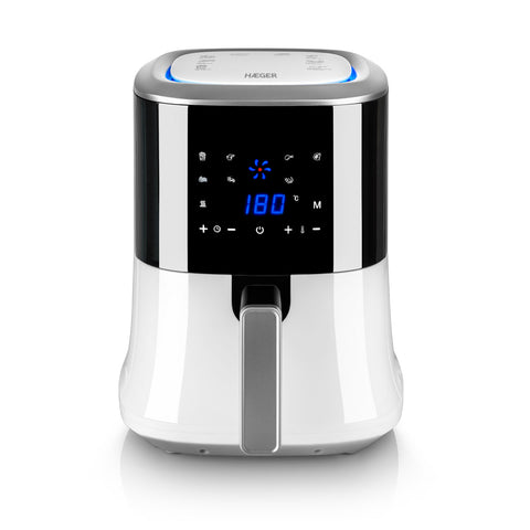 Fritadeira Sem Óleo Digital Haeger Aero Fryer | 2.2L, 8 Programas, Controle Digital