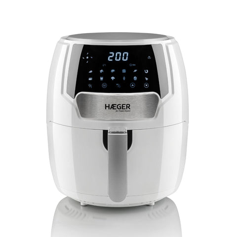 Fritadeira Sem Óleo Haeger Air Feast Digital White | 4.2L, Temperatura Ajustável