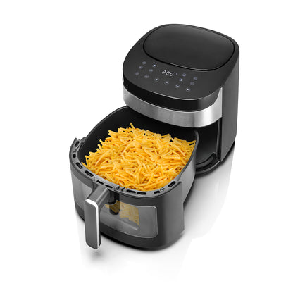 Fritadeira Digital Sem Óleo Haeger Air Banquet | 8 L, 8 Programas, 1800 W, Ecrã Digital