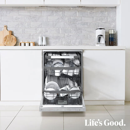 Máquina de Lavar Loiça LG DF375HVS | 14 Talheres, QuadWash, Classe A