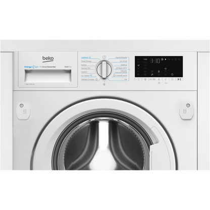 Máquina de Lavar Roupa Encastre Beko B3WBT48435WB | 8 kg, 1400 rpm, A
