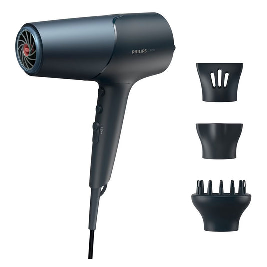 Secador de Cabelo Philips BHD512/20 | 2300W, ThermoShield, 8x Iónico