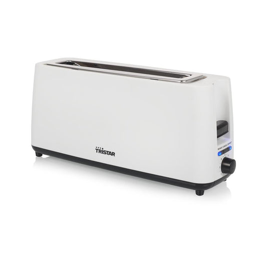Torradeira Tristar 900W | Abertura longa, 7 níveis, Branco