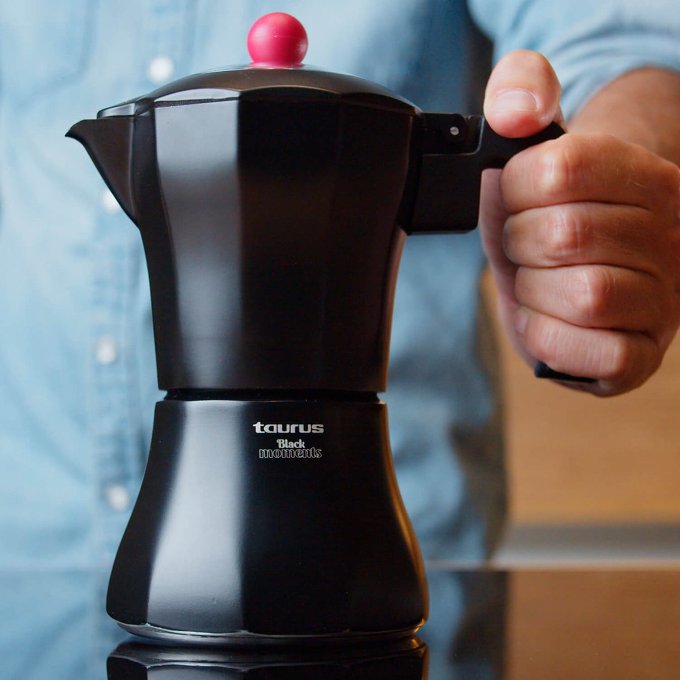 Cafeteira Taurus Black Moments 12 | 12 chávenas, Full Induction