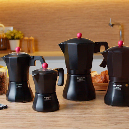Cafeteira Taurus Black Moments 12 | 12 chávenas, Full Induction