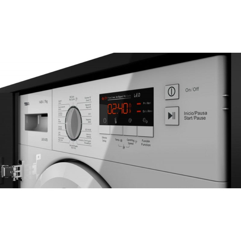 Máquina de Lavar Roupa TEKA Li61481 | 8 kg, 16 Programas, 1400 rpm