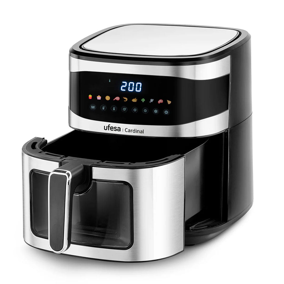Fritadeira de Ar Ufesa Cardinal | 6.5L, 1700W, 8 Programas