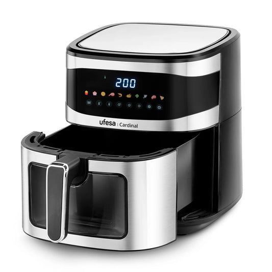 Fritadeira de Ar Ufesa Cardinal | 6.5L, 1700W, 8 Programas