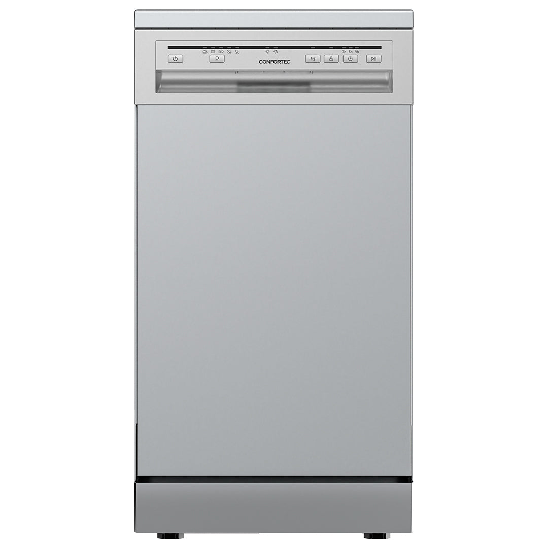 Máquina de Lavar Loiça CONFORTEC CF4509WE | 9 talheres, 45cm, Classe E