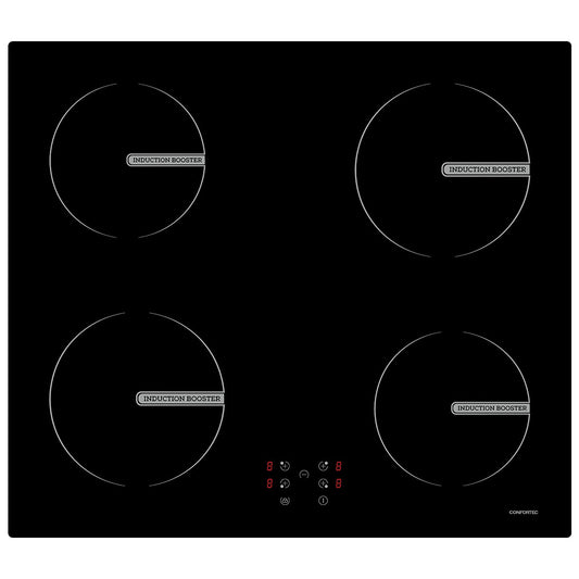 Placa Indução Confortec CFH8844IND | 4 Zonas, 6400W, Touch