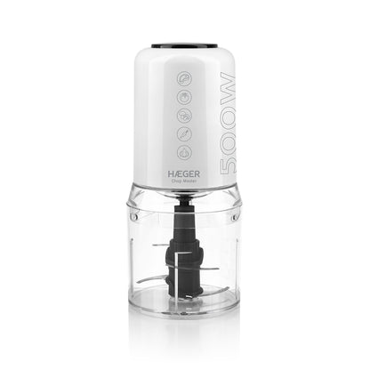 Picadora Haeger Chop Master | 500ml, 500W, 2 Velocidades