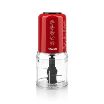 Picadora Haeger Chop Master | 500ml, 500W, 2 Velocidades
