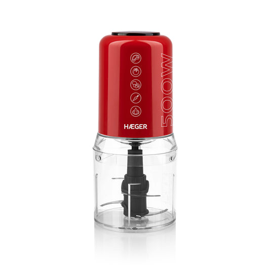 Picadora Haeger Chop Master | 500ml, 500W, 2 Velocidades