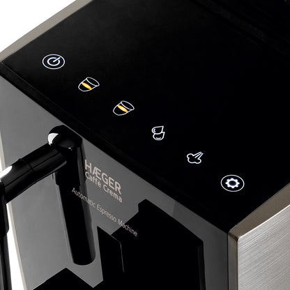 Máquina de Café Haeger Caffè Crema | 19 Bar, Digital, 1.2L