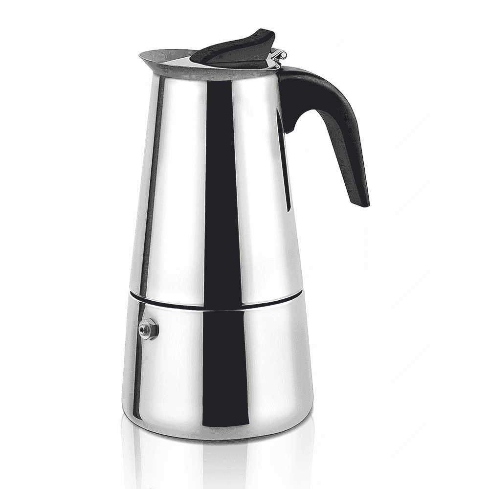 Cafeteira Haeger Ss Moka Pot 10 | Inox, Capacidade 10 Chávenas, Base Segurança