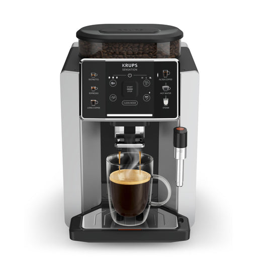 Máquina de Café Automática KRUPS EA910E10 | 15 bar, Grão, Cappuccino
