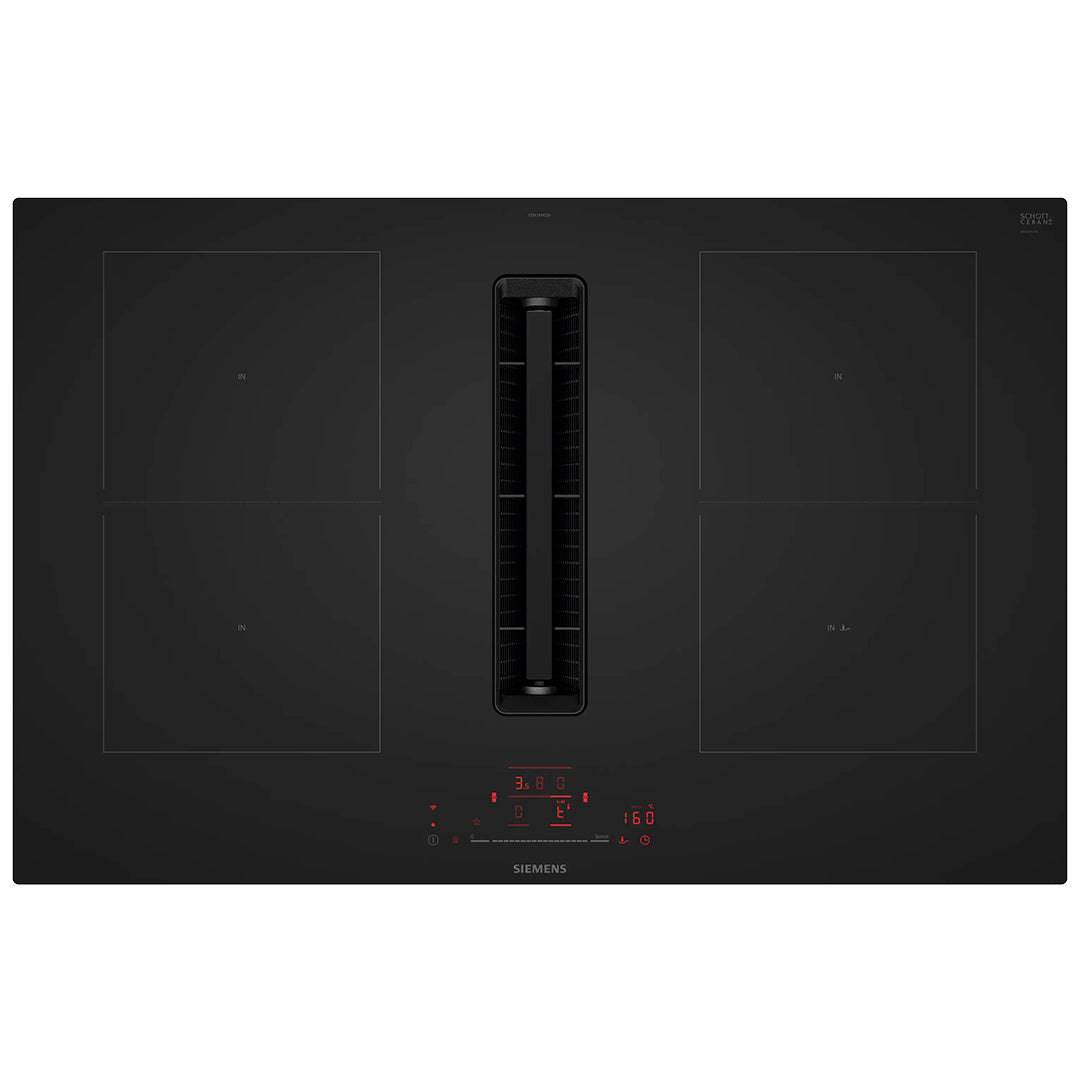 Placa de Indução SIEMENS ED81AHQ26E | 4 Zonas, 80cm, 7.4kW
