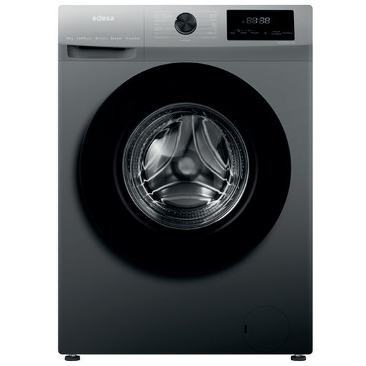 Máquina de Lavar Roupa EDESA EWF-8402 Look Inox | 8kg, 1400rpm