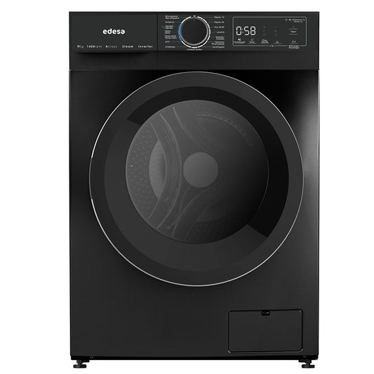 Máquina de Lavar Roupa Edesa EWF9400MTBK | 9kg, 1400rpm, Classe A