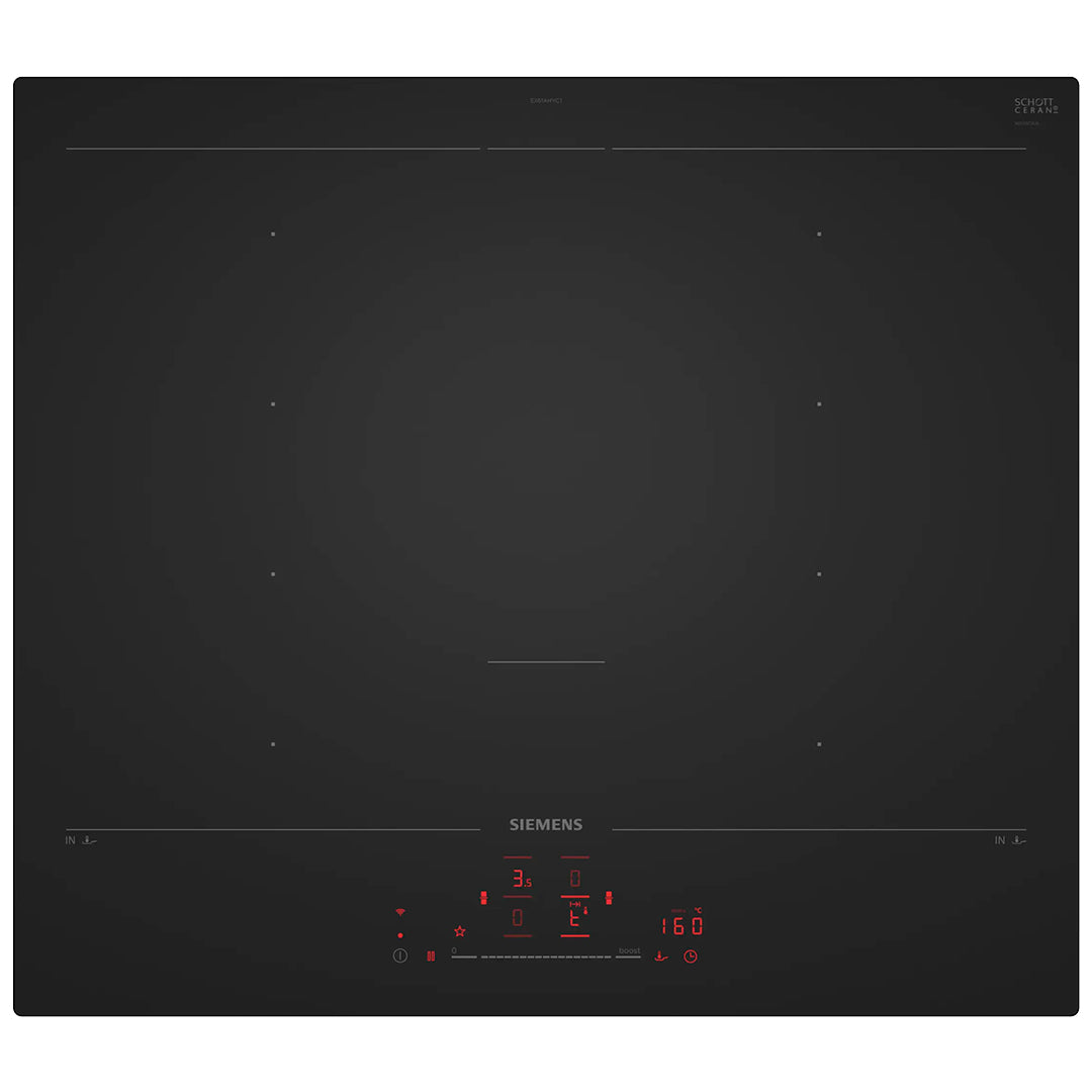 Placa de Indução SIEMENS EX61AHYC1E | 60cm, 4 Zonas, FlexInduction