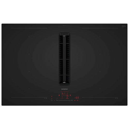 Placa Indução SIEMENS 80cm | Ventilação Integrada, Vidro Mate