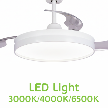 Ventoinha de Teto HAEGER Bright White | 66W, 106,5cm, 6 Velocidades