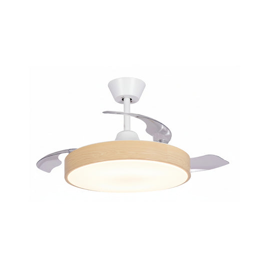 Ventoinha de Teto HAEGER Bright Wood | 66w, 7 M2, Lâminas Retráteis