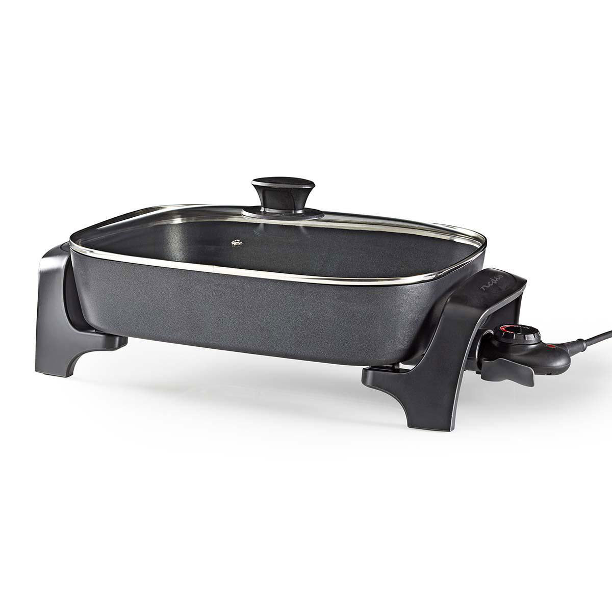 Frigideira Elétrica Nedis 5412810268382 | 2200W, 40cm, 7L