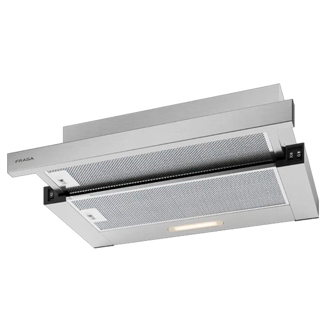 Exaustor Encastre FRASA Ligu Evo 60cm | Painel inox, 120m³/h