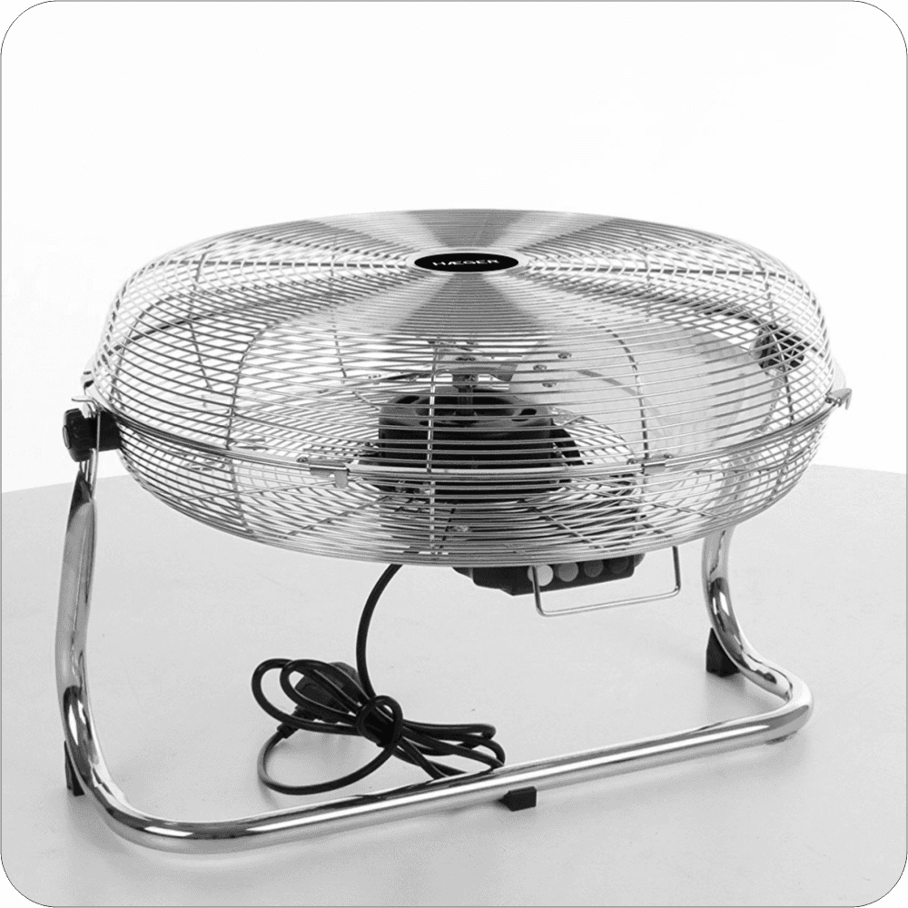Ventoinha Semi-industrial Haeger New Tornado | 45cm, 90W, Metal