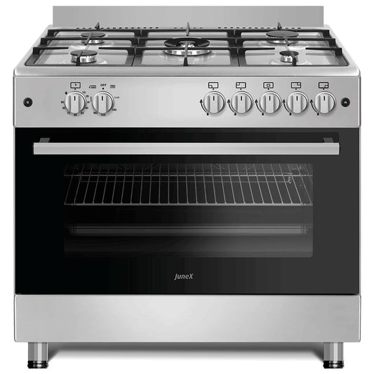 Fogão a Gás Junex FML 817 X B | 5 queimadores, Forno a Gás