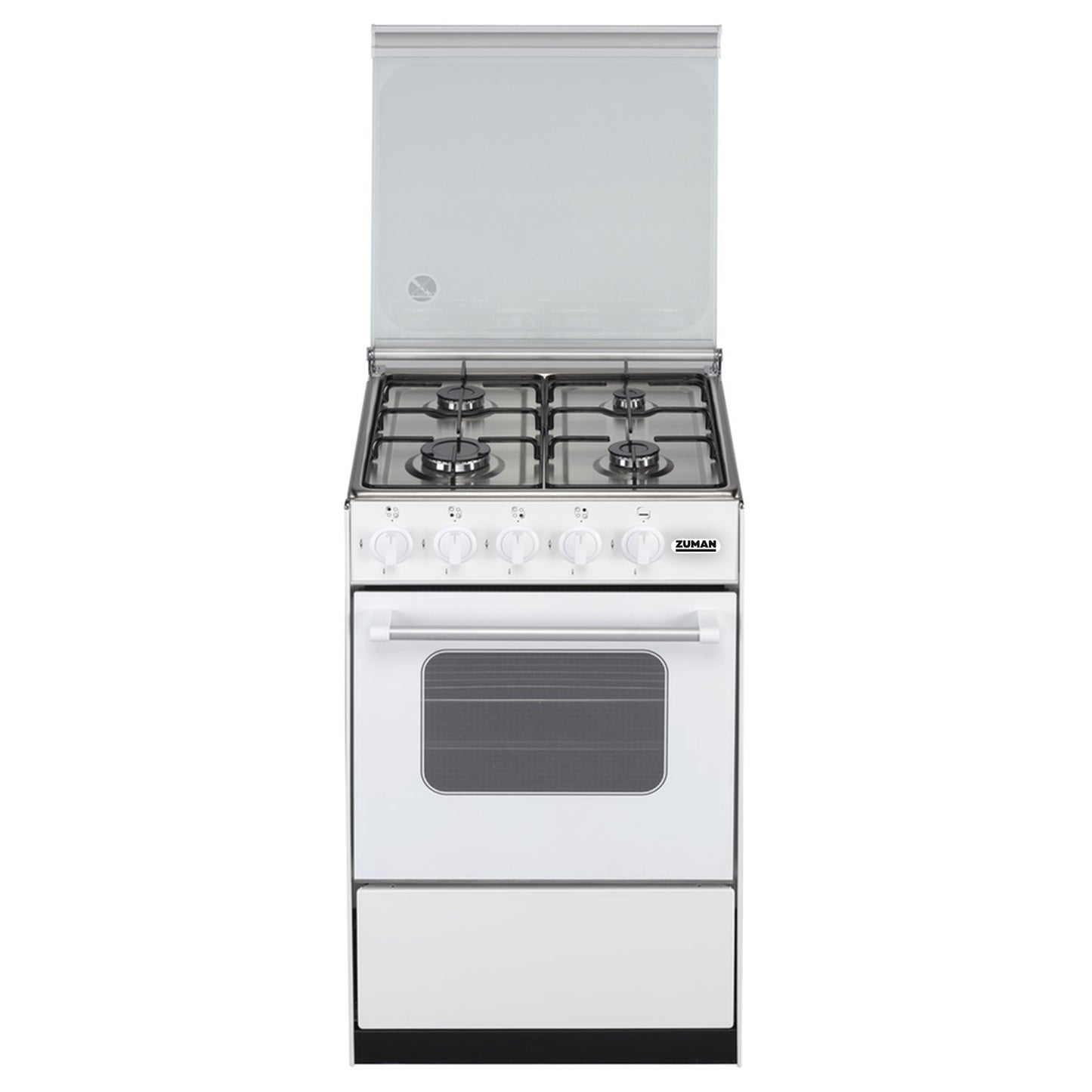 Fogão a Gás Zuman FQ42002BR | 4 Queimadores, Forno a Gás, 54L