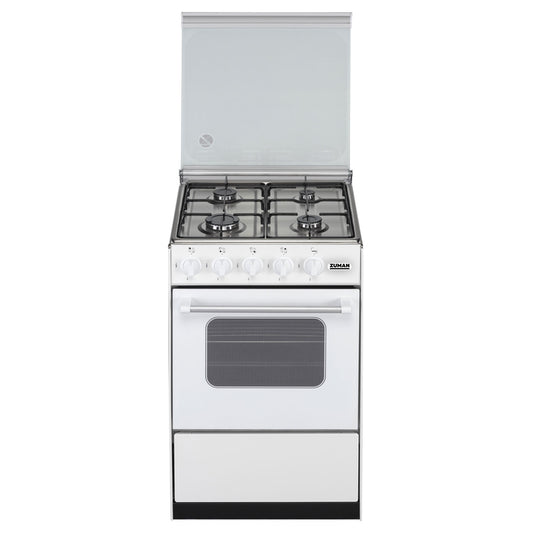 Fogão a Gás Zuman FQ42002BR | 4 Queimadores, Forno a Gás, 54L