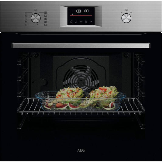 Forno Elétrico AEG GU5PB43FSM | 72L, Pirólise, A++