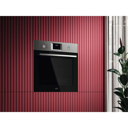 Forno Elétrico AEG GU5PB43FSM | 72L, Pirólise, A++