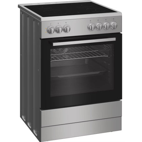 Fogão Indesit I6V5PMS | Vitrocerâmica, 4 Zonas, forno 66L, A
