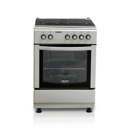 Fogão Elétrico HAEGER GC SV6016A | Vitrocerâmica, 64L, Classe A