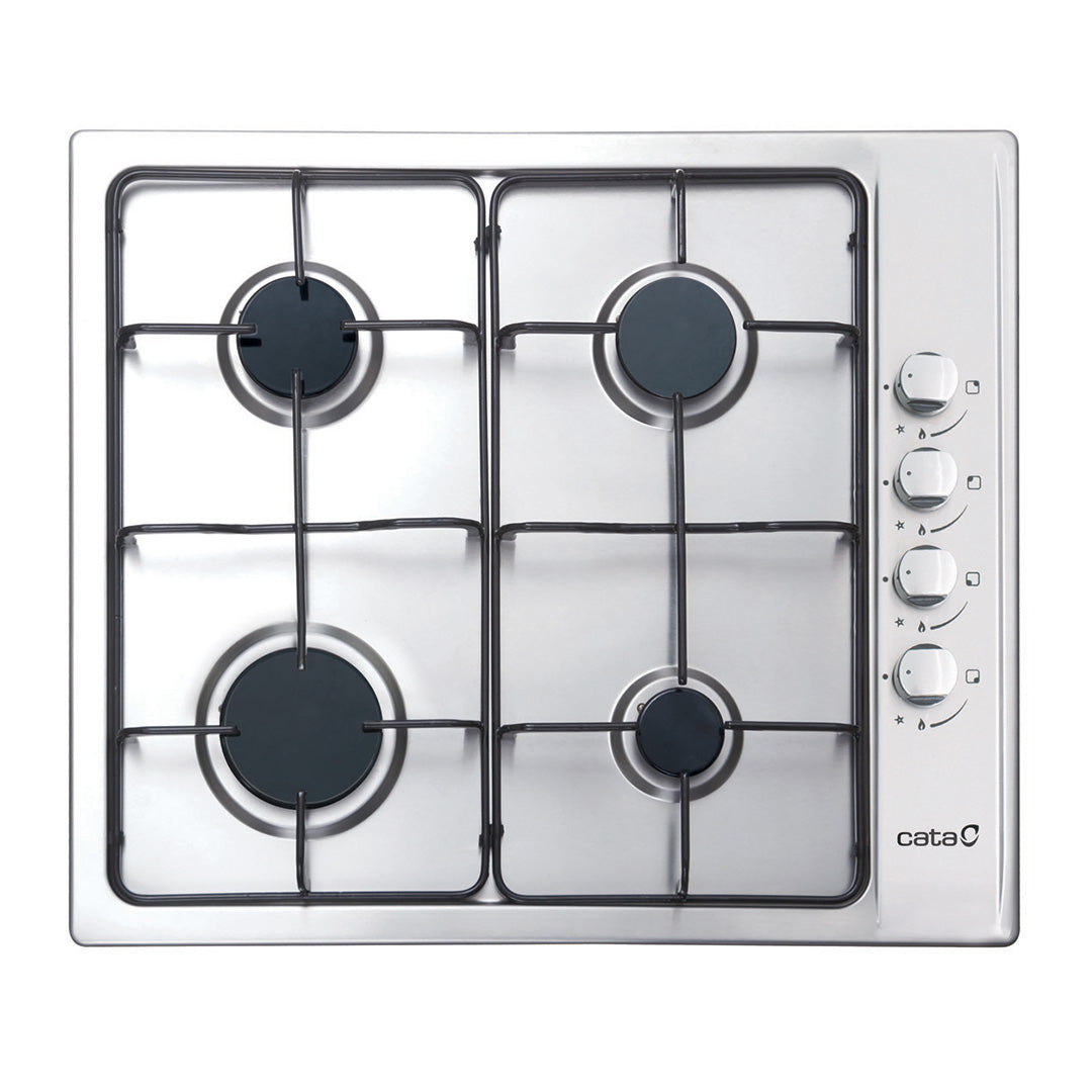 Placa a Gás Cata GI 6004 X | 4 Queimadores, Inox