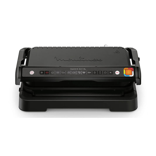 Grelhador Moulinex OptiGrill 4em1 XL | 2200W, 40x20cm, 12 programas