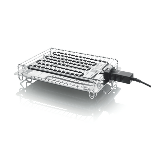 Grelhador Elétrico Haeger New Alabama | 2400W, Inox