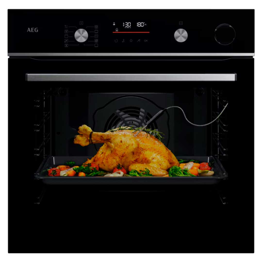 Forno AEG SteamCrisp GR6PB53FSB | 72 L, Vap Eco A++