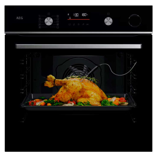 Forno AEG SteamCrisp GR6PB53FSB | 72 L, Vap Eco A++