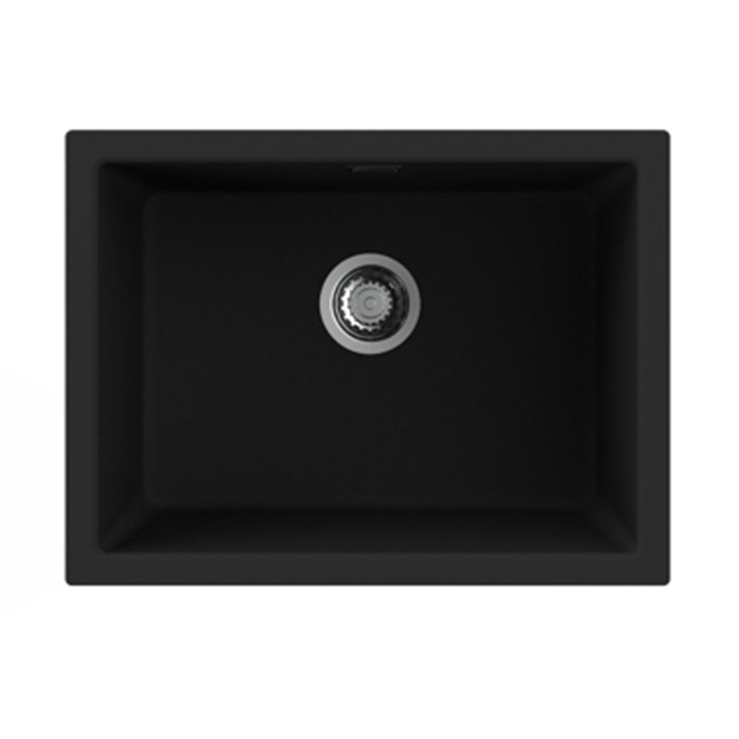 Lava-loiça Nodor Banca 1 Pio Norgranite 5540 Black | Quartzo, 1 cuba