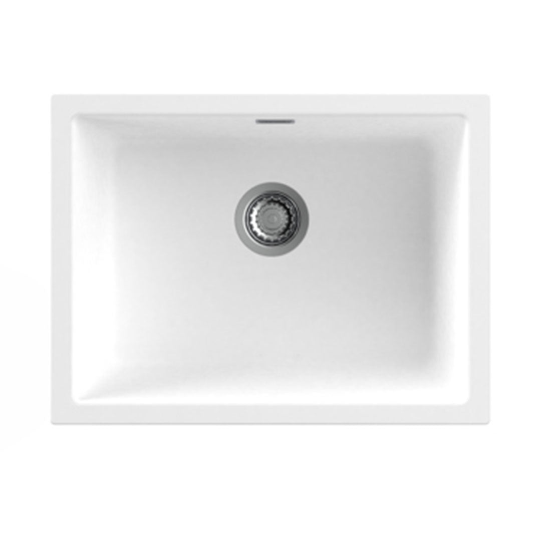 Pia Nodor Banca 1 Pio Norgranite 5540 White | Quarz, 1 Cuba