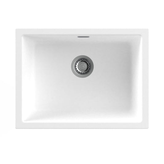 Pia Nodor Banca 1 Pio Norgranite 5540 White | Quarz, 1 Cuba