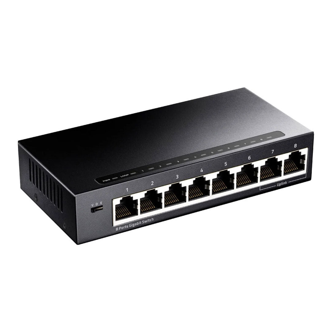 Switch Gigabit CUDY GS108 8 Portas | Metal, Desktop