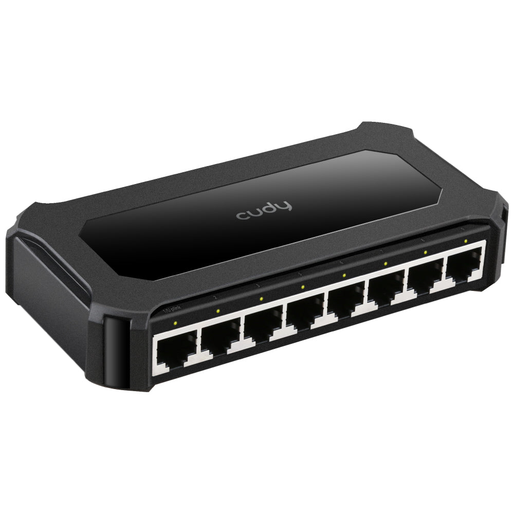 Switch Gigabit CUDY GS108D | 8 portas 10/100/1000, Auto-MDI/MDIX
