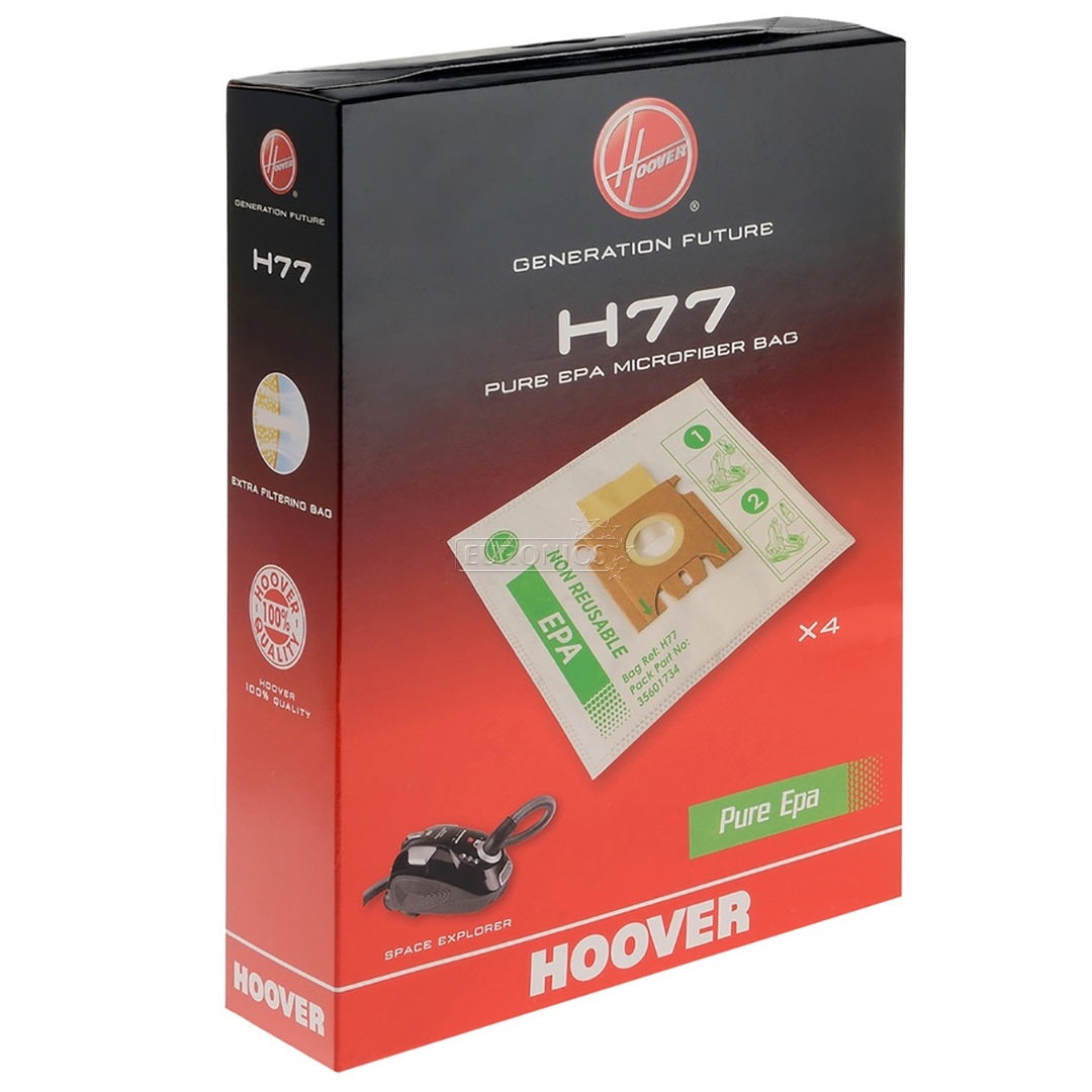 Sacos Hoover Space Explorer SL71SLAT70AT65011 H77 | 4 unidades