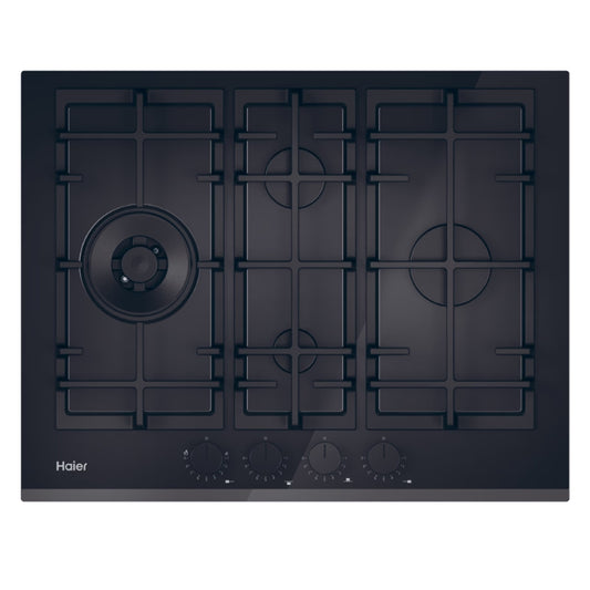 Placa a Gás Haier HAVG5D4TB | 4 Queimadores, Vidro Preto