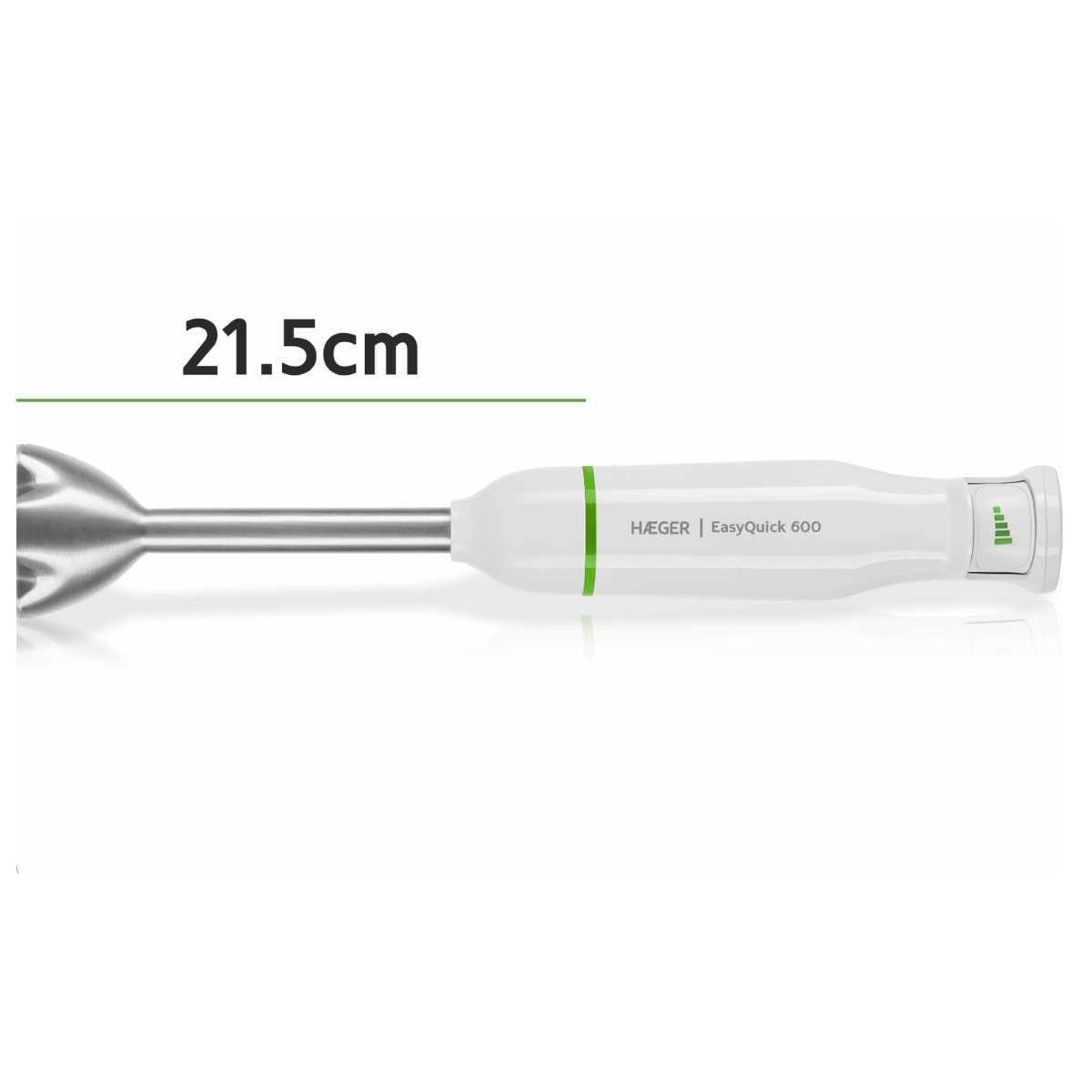 Varinha Mágica HAEGER Easyquick 600 | 600W, Lâmina Inox